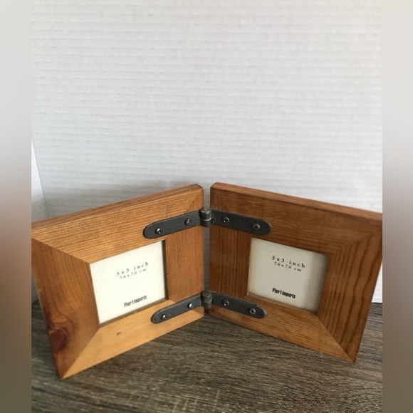 Pier 1 Imports Rustic Wooden Photo Frames - Picture 3 of 13
